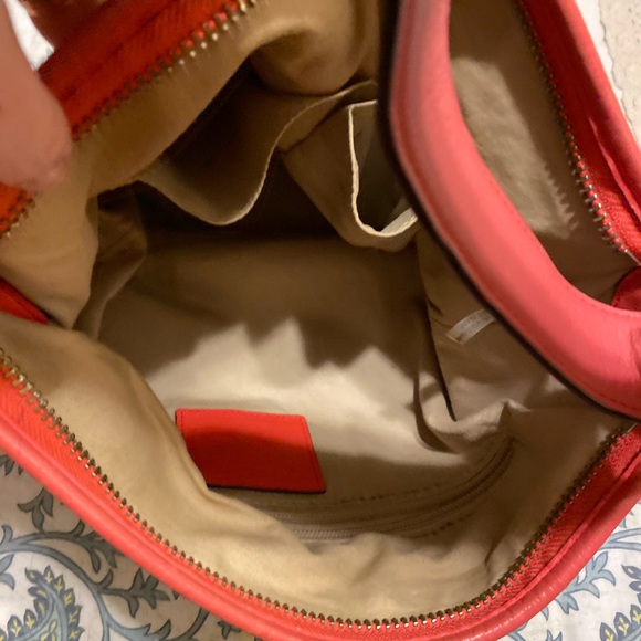 Coach Legacy Hobo Coral Handbag GUC - Picture 9 of 9